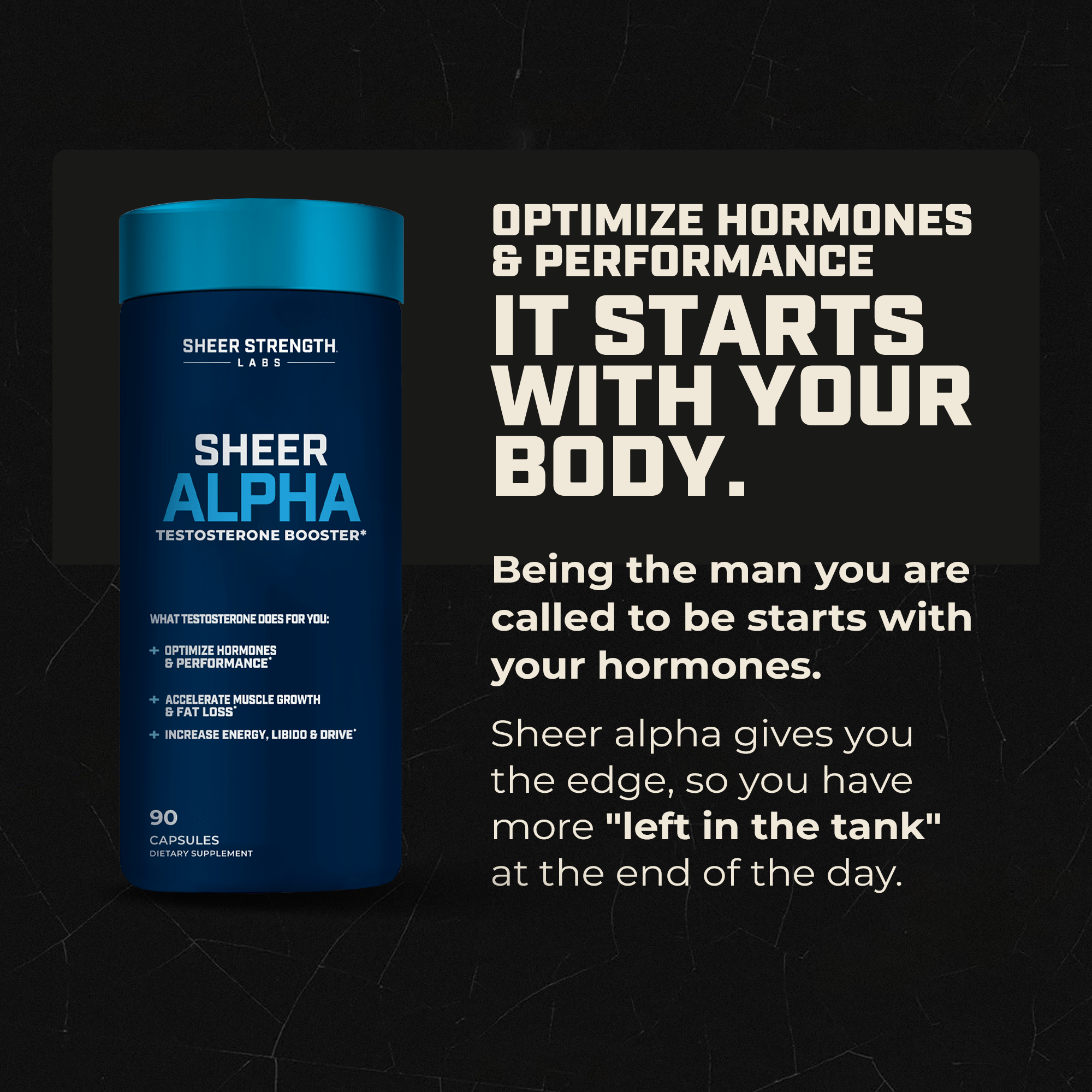 Sheer Strength Labs Alpha Testosterone