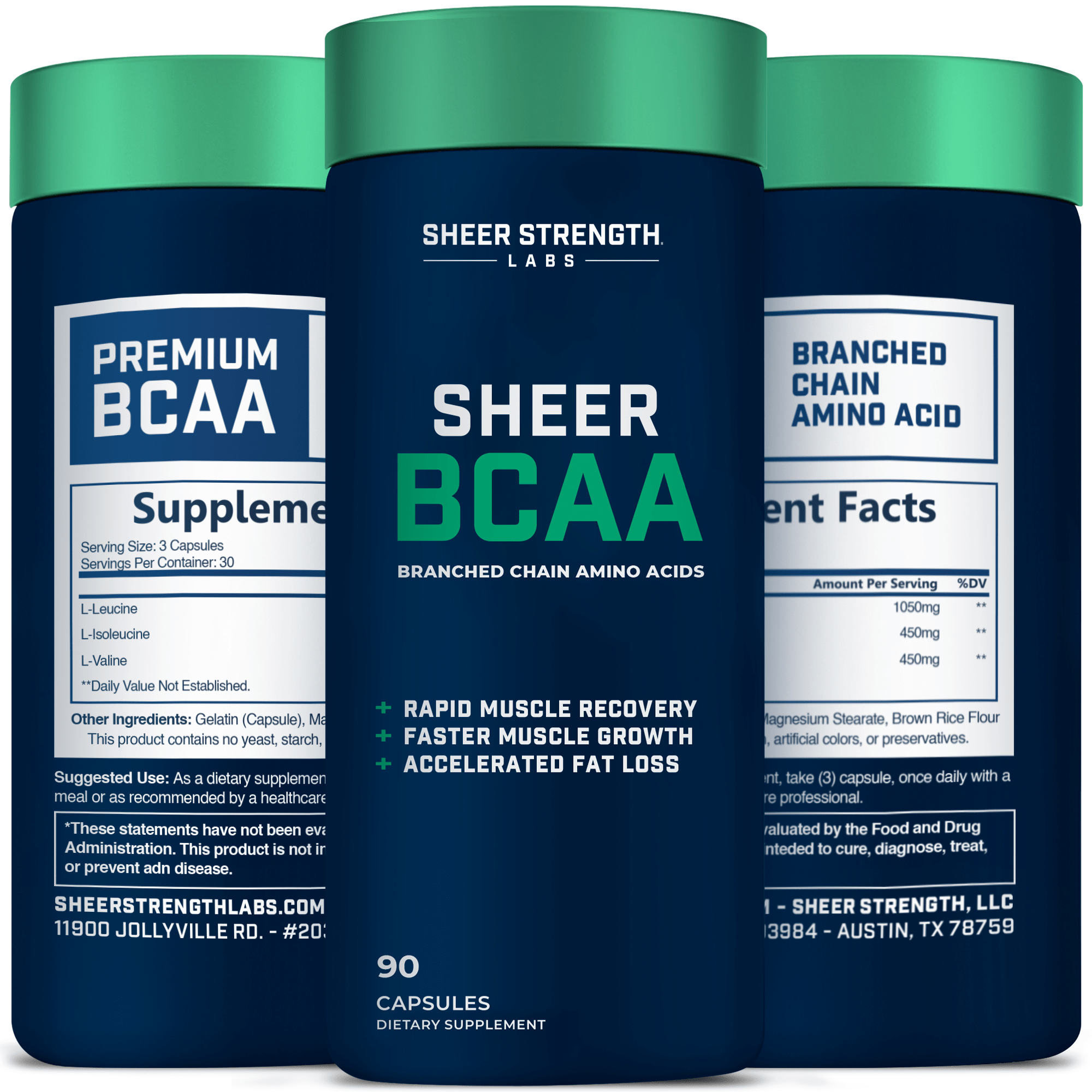 Sheer Strength Labs BCAA